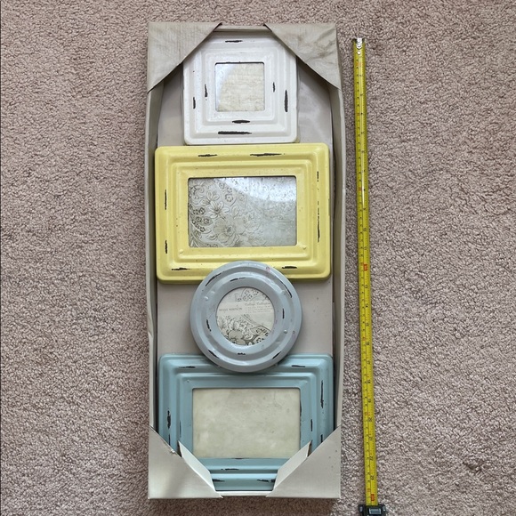 NEW Bell Maison Fashion Collage Vintage-Style Photo Frame Set - Picture 5 of 7